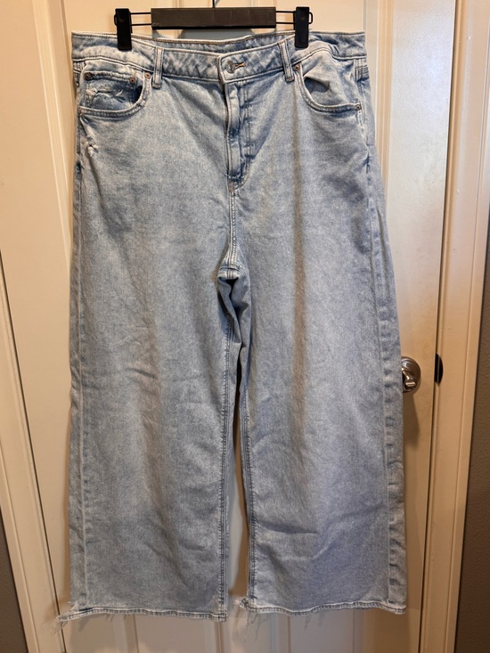 American Age Denim - American Age Light Blue Wide Leg Jeans